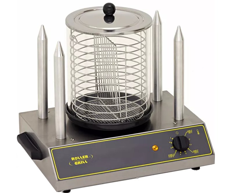 Roller Grill CS4E Hot Dog Machine 4 Heated Spikes